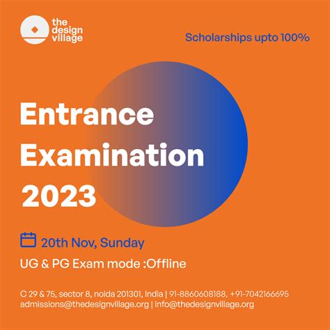 the design village photos|TDV Entrance Exam 2023: Exam Date, Application OPEN, Seat  .